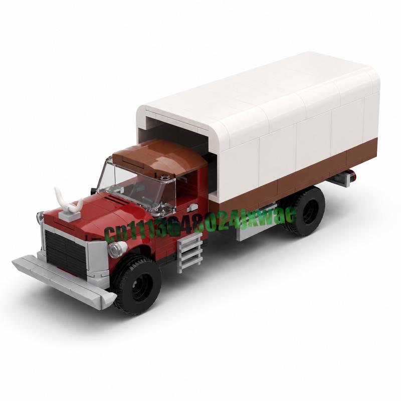 Vintage Collectible Trucks - 289PCS Vintage Covered Box Cargo Transport