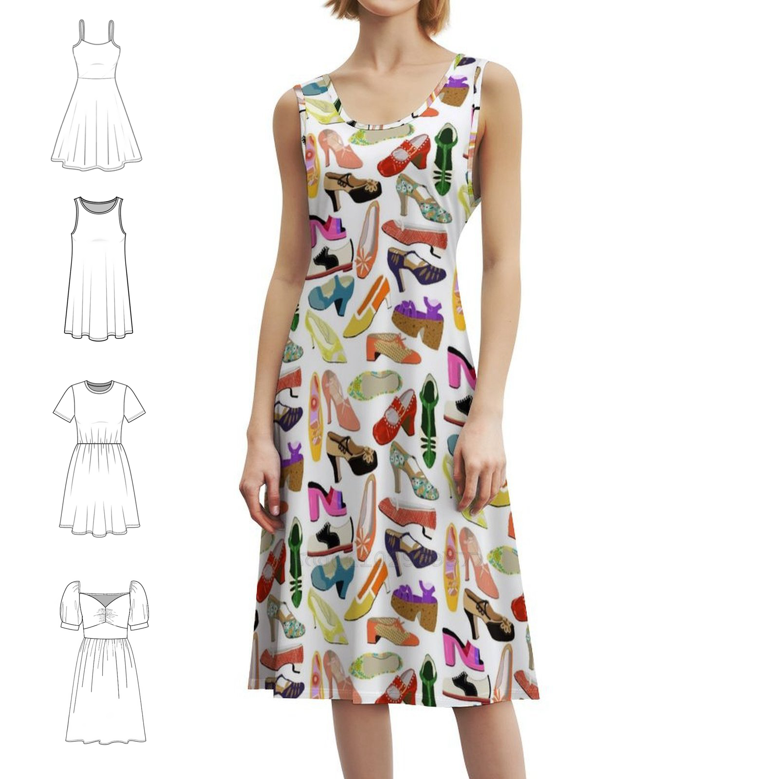 Vintage Shoe Collection Floral - Vintage And Collectible recensie en prijs