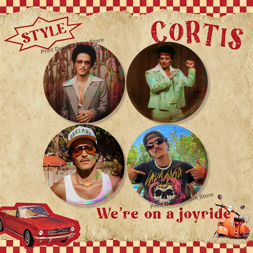 B-Bruno Mars 24K Magic Vintage - Vintage Collectible Accessories recensie en prijs