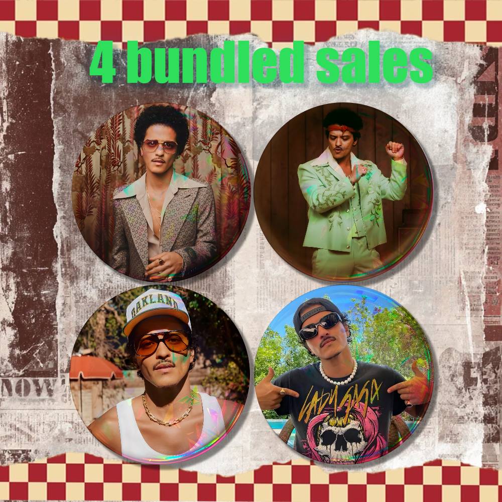 B-Bruno Mars 24K Magic Vintage - Vintage Collectible Accessories recensie en prijs