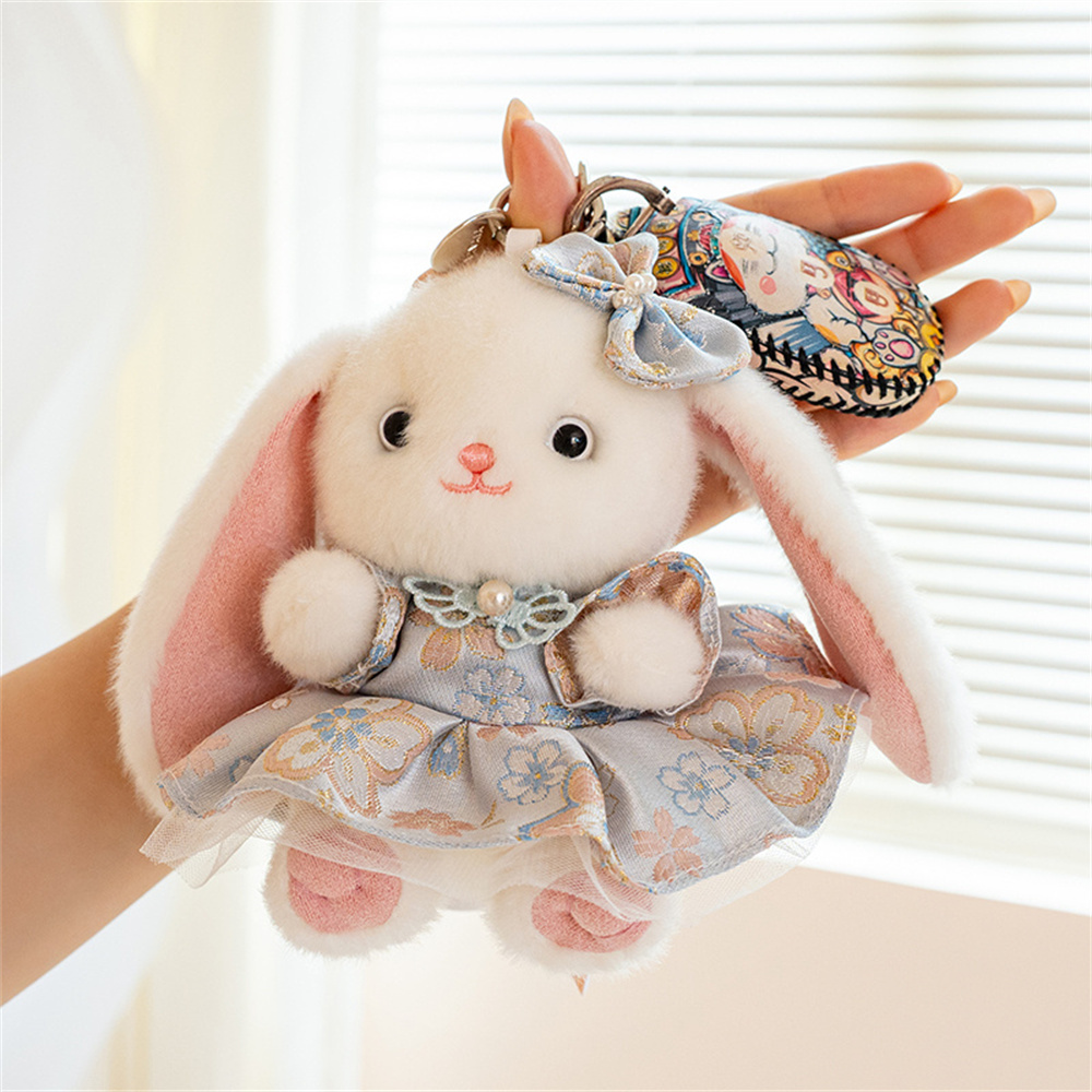 Cute Lop Ear Rabbit Plush Keyc - Vintage Toy Collector recensie en prijs