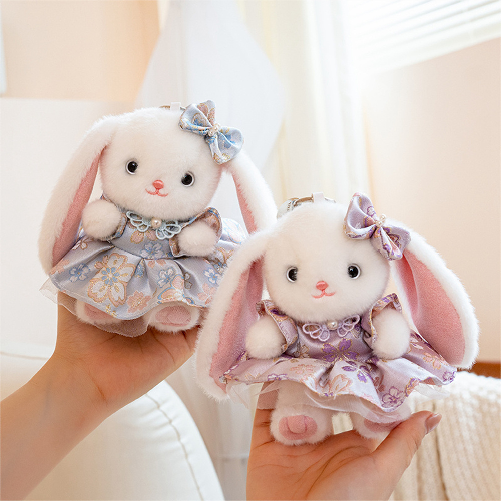 Cute Lop Ear Rabbit Plush Keyc - Vintage Toy Collector recensie en prijs