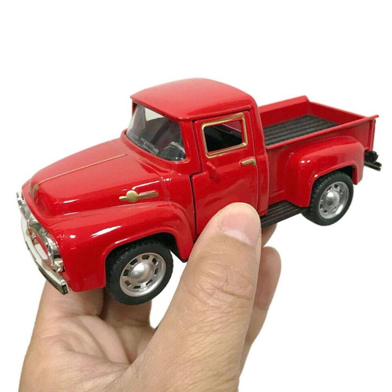 1:32 Classical Red Metal Picku - Vintage Collectible Trucks recensie en prijs