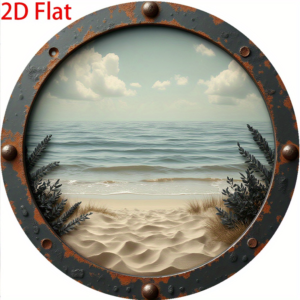 2D Flat - 1pc Vintage Round Al - Vintage Collectible Signs recensie en prijs