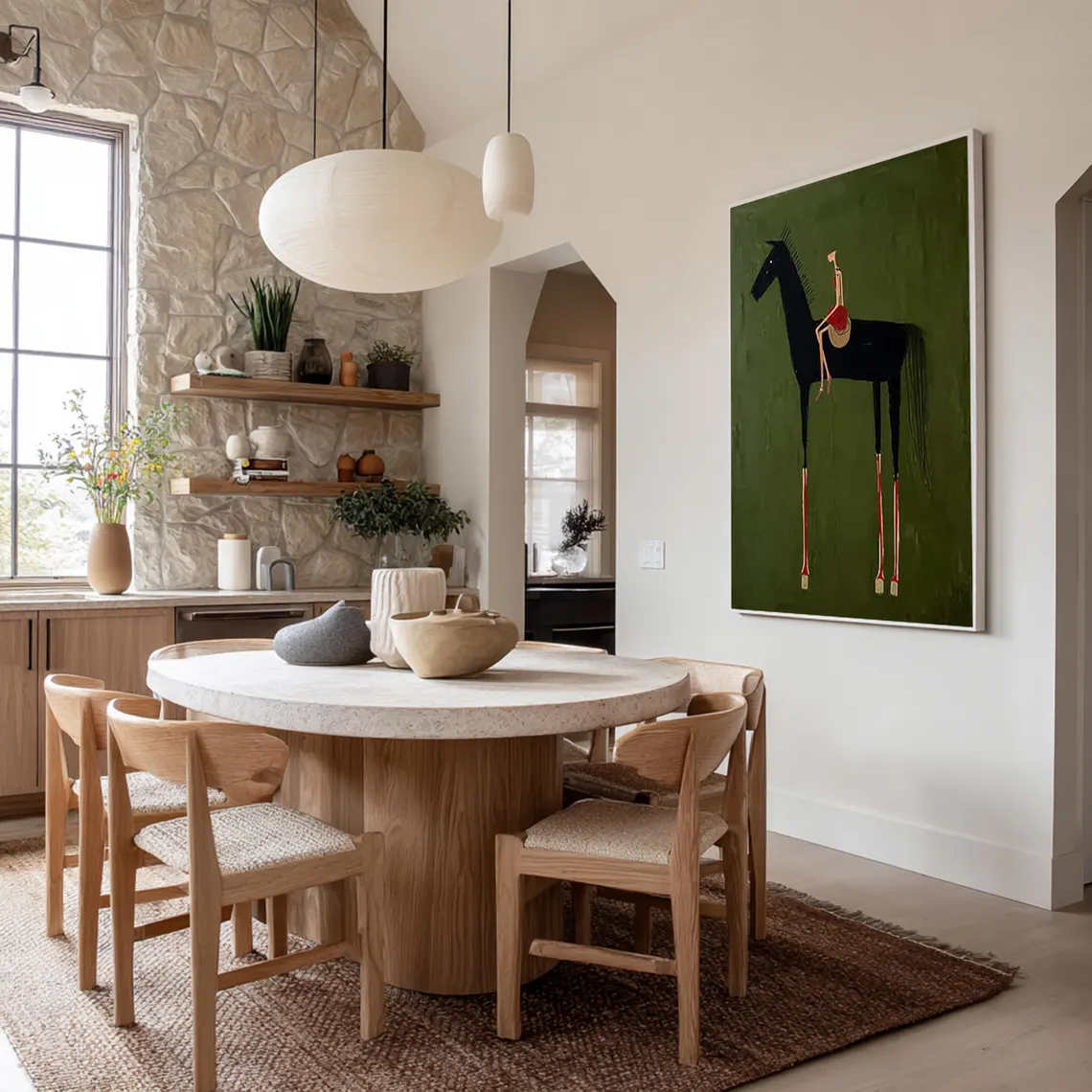 Horse Art Neutral Home Decor P - Vintage Toy Collector recensie en prijs