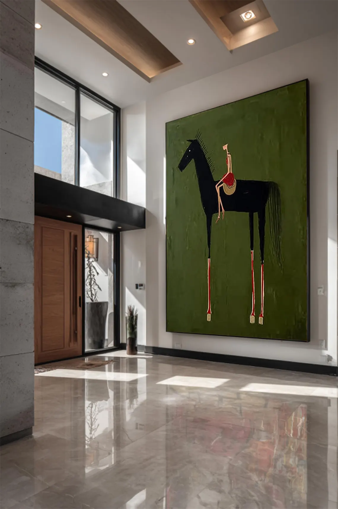 Horse Art Neutral Home Decor P - Vintage Toy Collector recensie en prijs