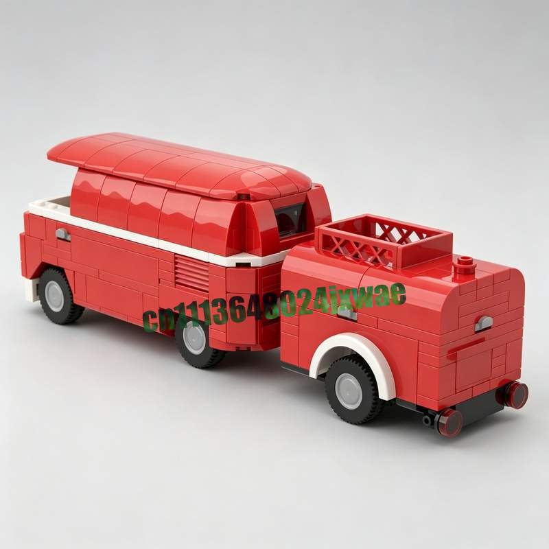 369PCS MOC Vintage Fire Truck  - Vintage Collectible Trucks recensie en prijs