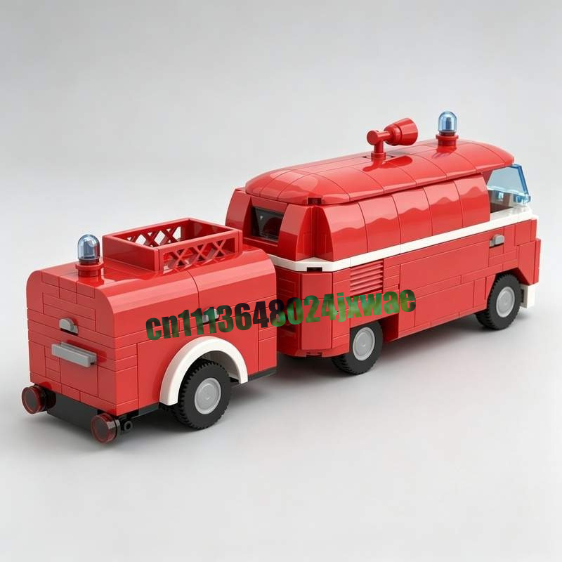 369PCS MOC Vintage Fire Truck  - Vintage Collectible Trucks recensie en prijs