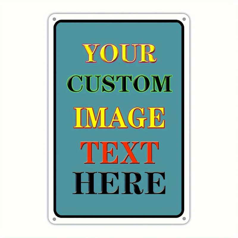 Custom Photo Rectangular Iron  - Vintage Collectible Signs recensie en prijs
