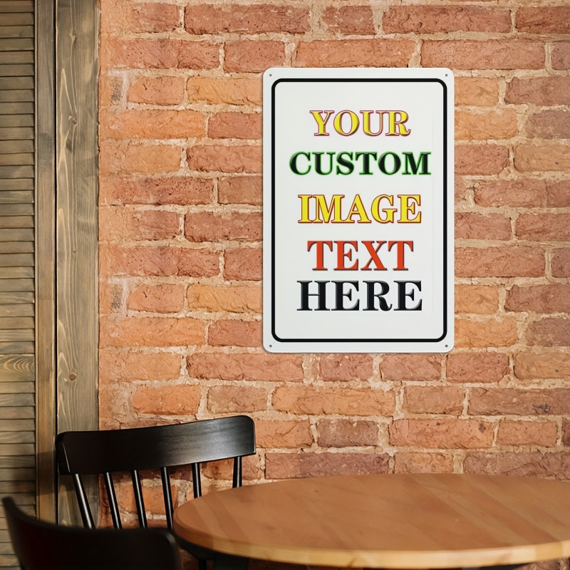 Custom Photo Rectangular Iron  - Vintage Collectible Signs recensie en prijs