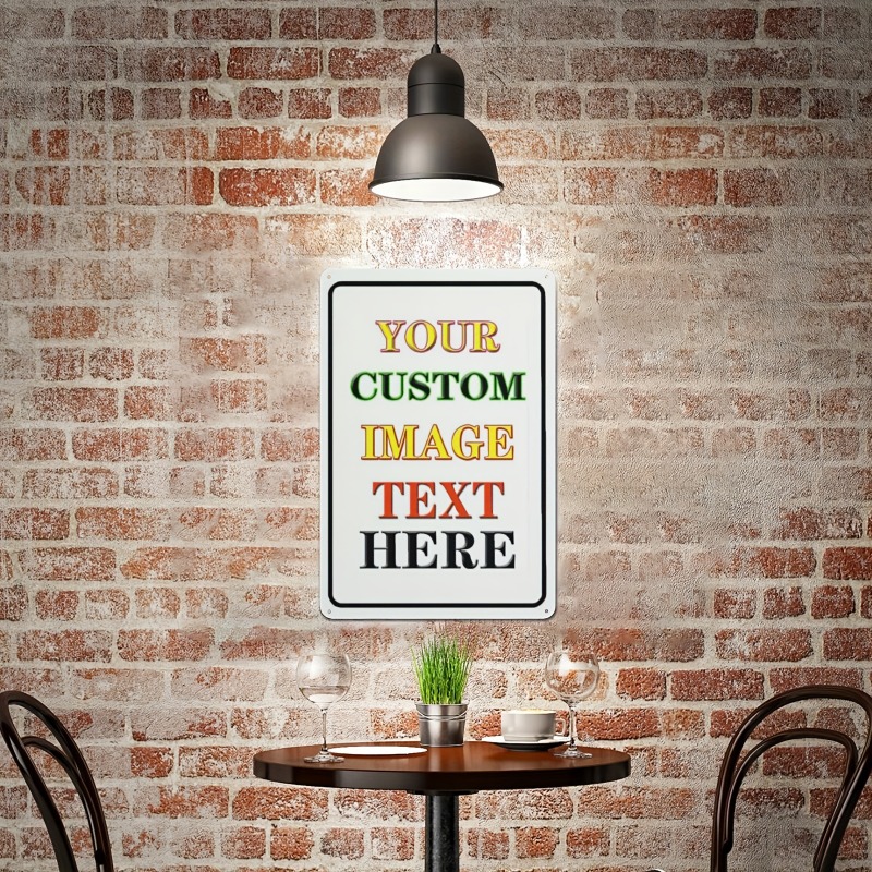 Custom Photo Rectangular Iron  - Vintage Collectible Signs recensie en prijs