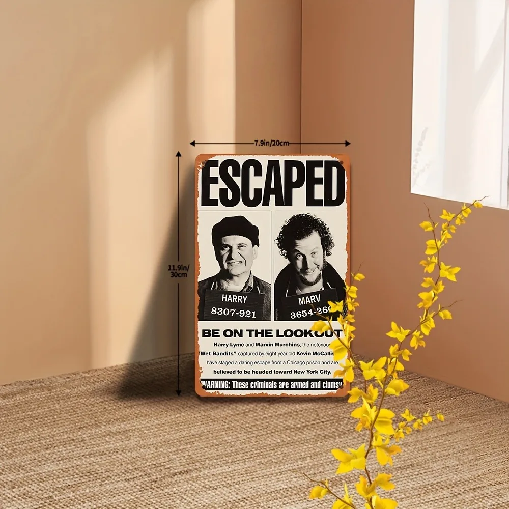 Vintage Home Alone Sign, 1pc 8 - Vintage Collectible Signs recensie en prijs