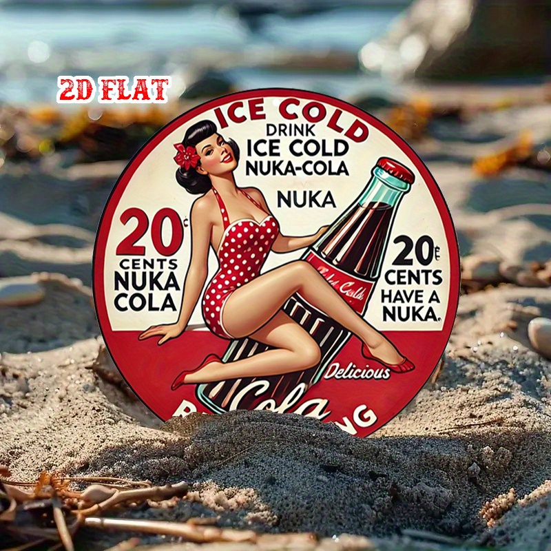 2D Flat, 1pc Retro Pin-Up 7.87 - Vintage Collectible Signs recensie en prijs