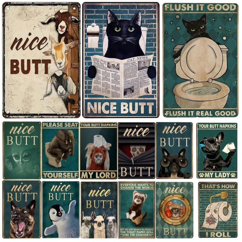 Metal Tin Sign Poster Nice But - Vintage Collectible Signs recensie en prijs