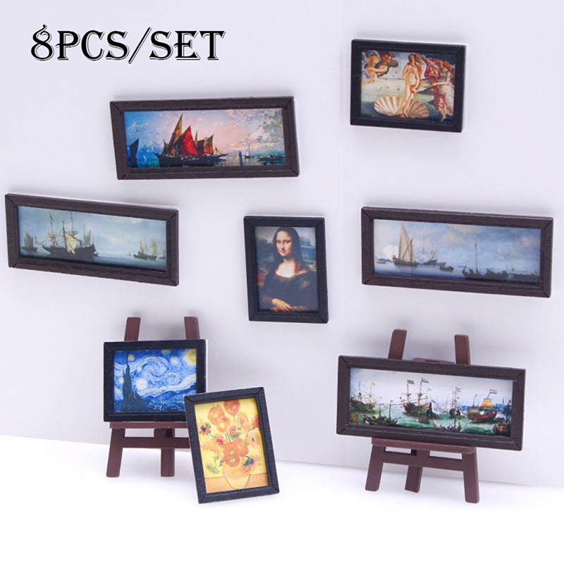 8Pcs/Set 1:12 Dollhouse Miniat - Vintage Toy Collector recensie en prijs